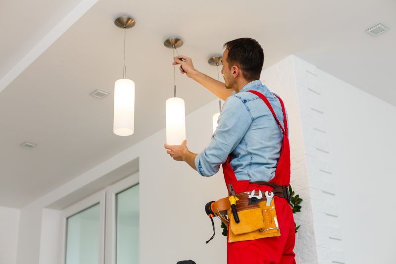 Entryway Lighting Installation in Olathe, KS